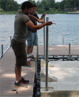 install jet ski dock