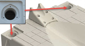 pier pipe installation